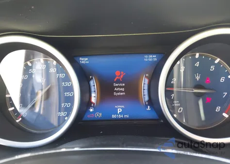 2019 Maserati Ghibli S from USA, damaged, VIN ZAM57YSA3K1332657